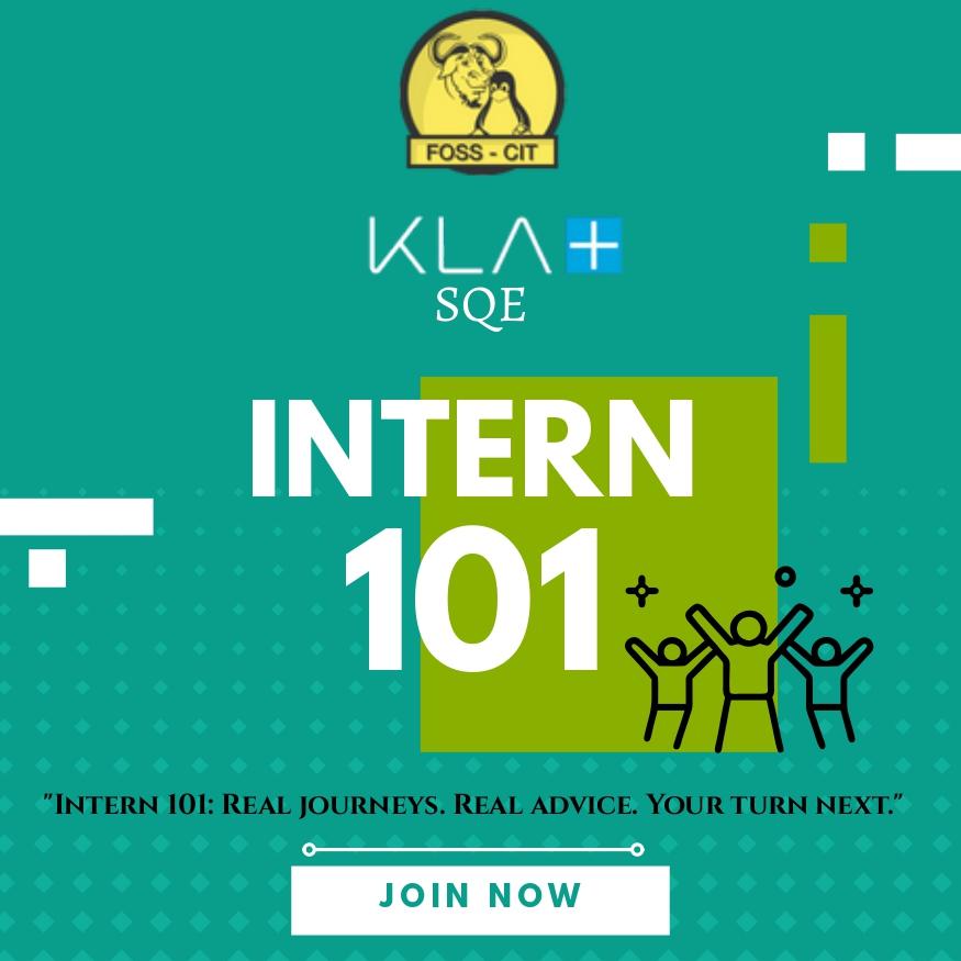 INTERN 101 event banner